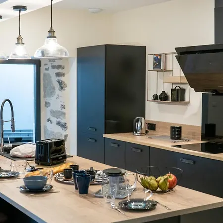 Maison Renovee Avec Wifi Et Parking, Au Coeur Des Volcans D'auvergne - Fr-1-742-615 * Saint-Hippolyte (Cantal)